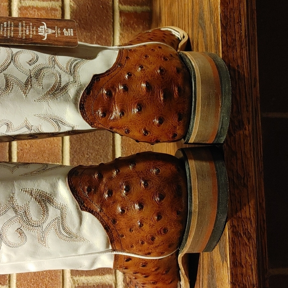 Ostrich Boots 11.5 NIB - Picture 5 of 8